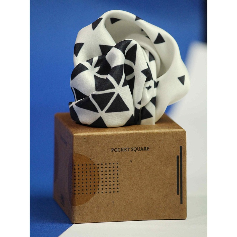 Tossido Men Abstract Printed Pocket Square