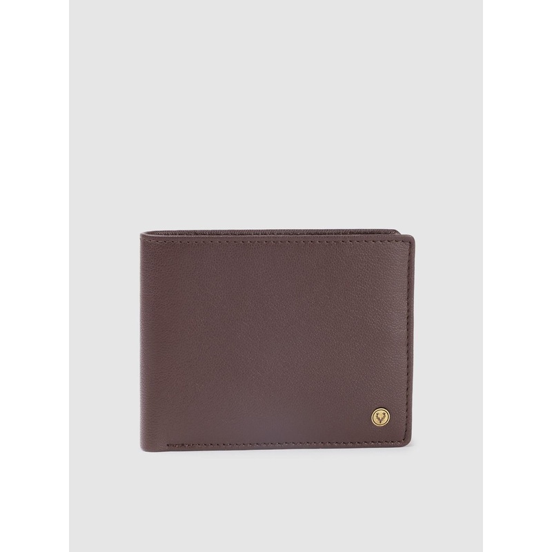 Allen Solly Men Solid Leather Two Fold Wallet