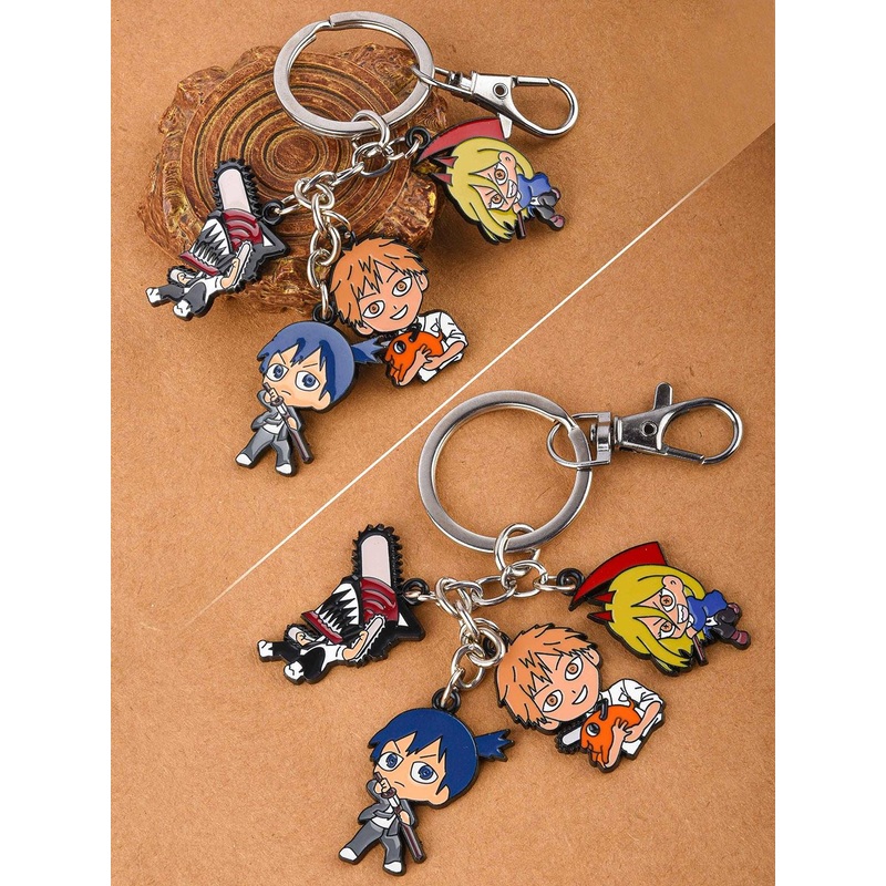 COMICSENSE Chainsaw Man Anime Devil Hunter Metal Key chain