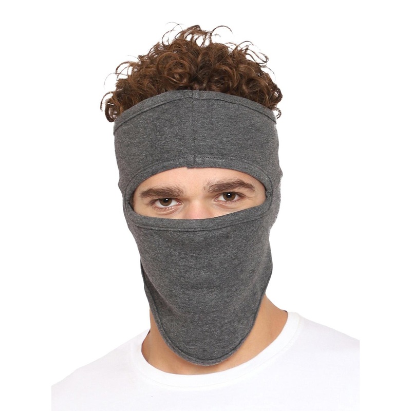 Gajraj Cotton Anti Pollution Reusable Adjustable Full Face Mask