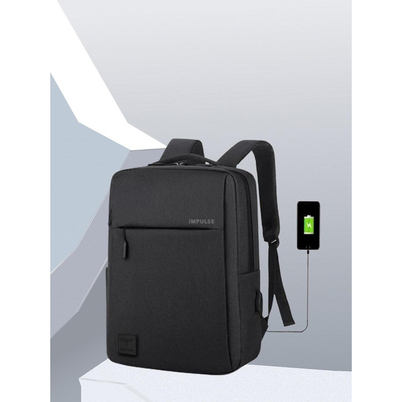 Impulse Unisex Backpack with Compression Straps -Up to 16 inch