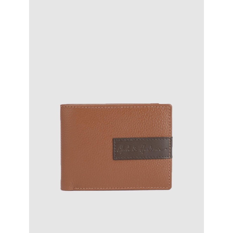 Mast & Harbour Men Applique Two Fold Wallet with Brand Logo Applique