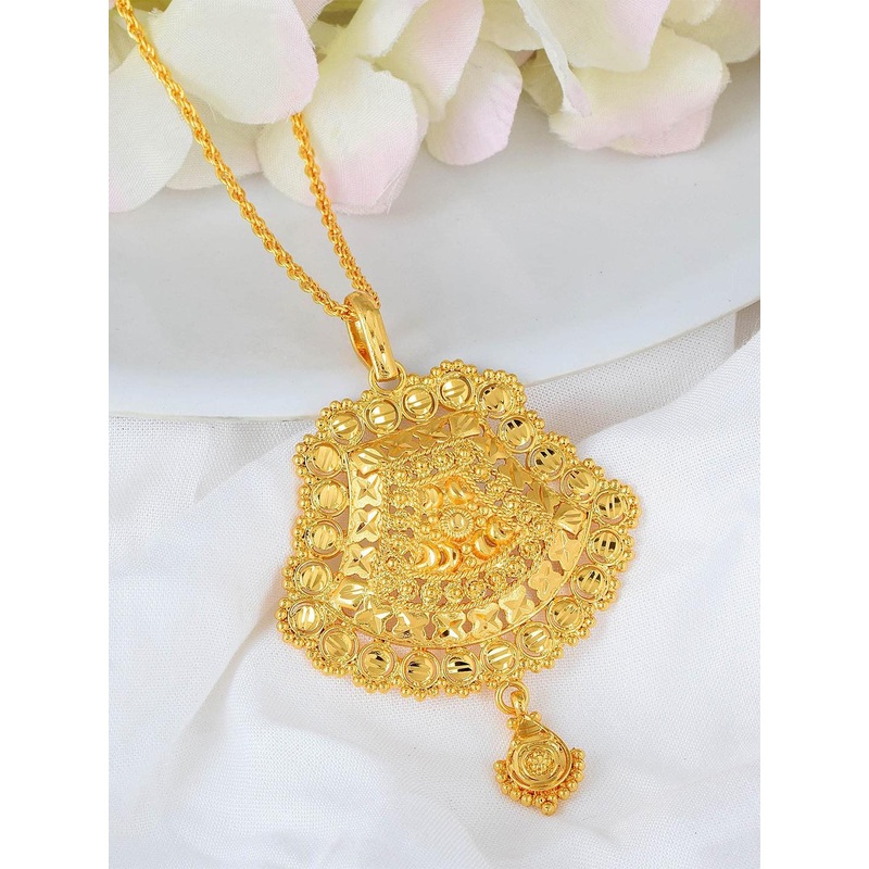 MEMOIR Gold-Plated Pendant With Chain