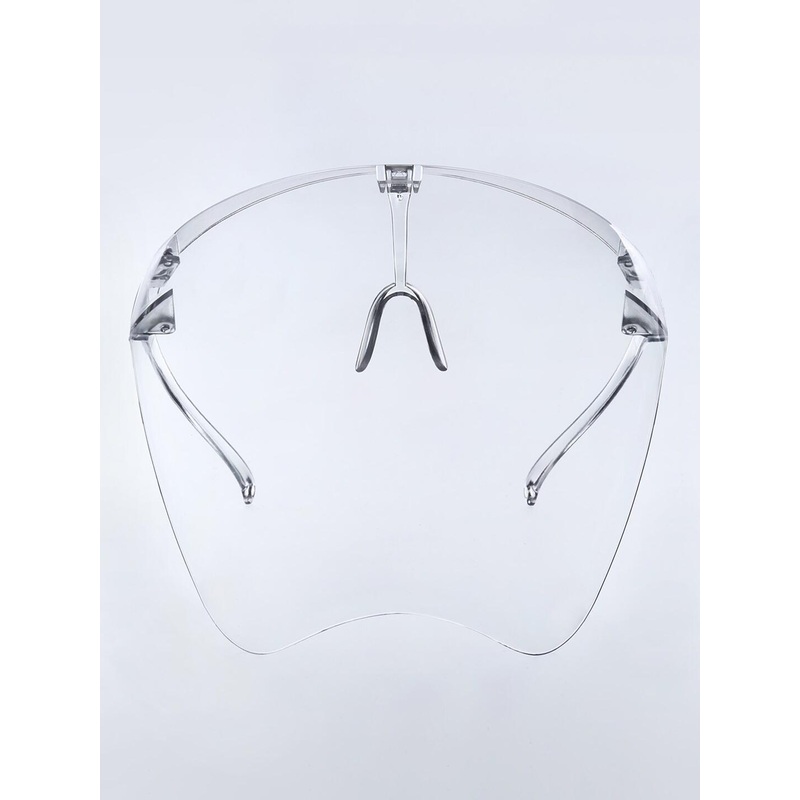 Peter England Unisex Transparent Solid Face Shield
