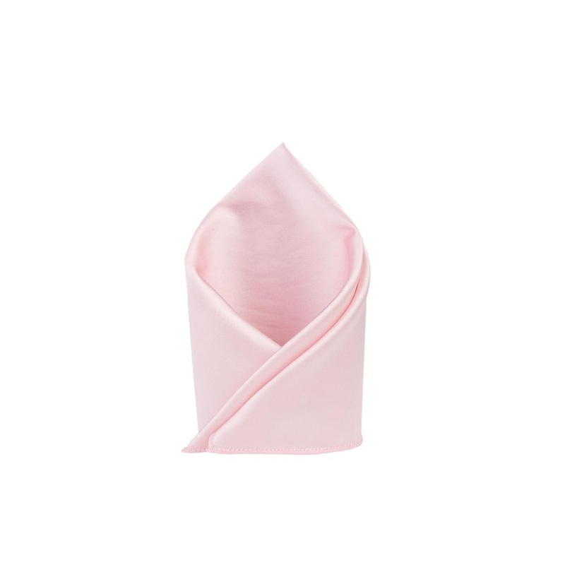 The Tie Hub Satin Finish Pure Silk Pocket Square