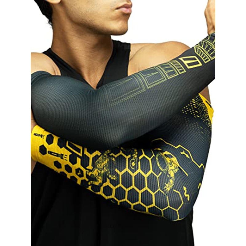 TIIVRA Printed Sun Protection Arm Sleeves