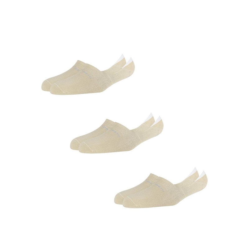 Cotstyle Men Pack Of 3 Anti-Bacterial Eco-Friendly Shoe Liners Socks