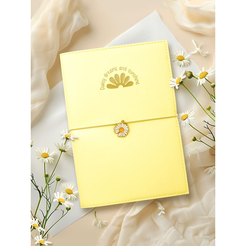 Doodle B6 Refillable Journal – Daisy Bloom