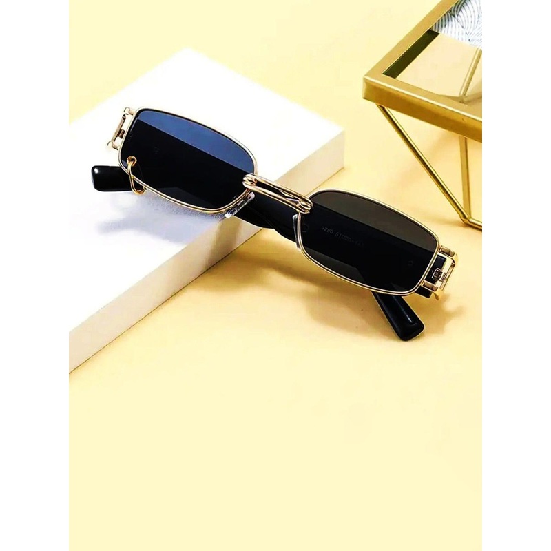 Eyedens Unisex Rectangle UV Protected Lens Sunglasses