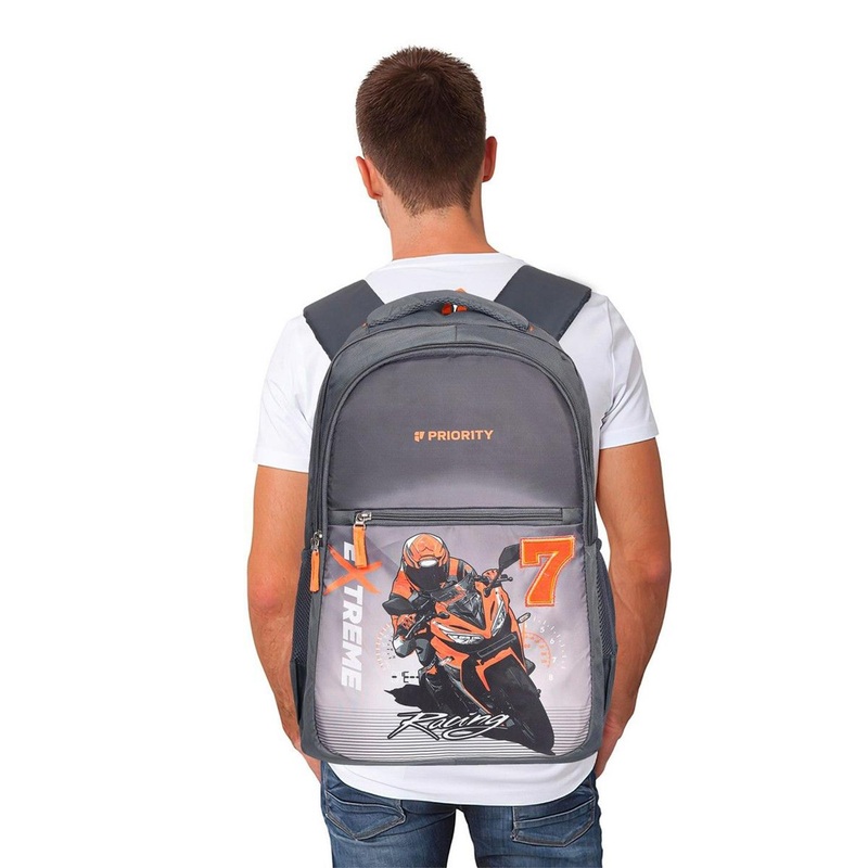 Priority Unisex Graphic Printed Backpack