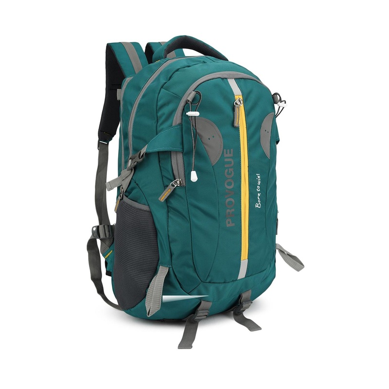 Provogue Unisex Sea Green Backpack with Hip Strap