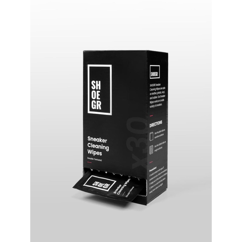 SHOEGR 24 Pieces Sneaker Cleaning Wipes