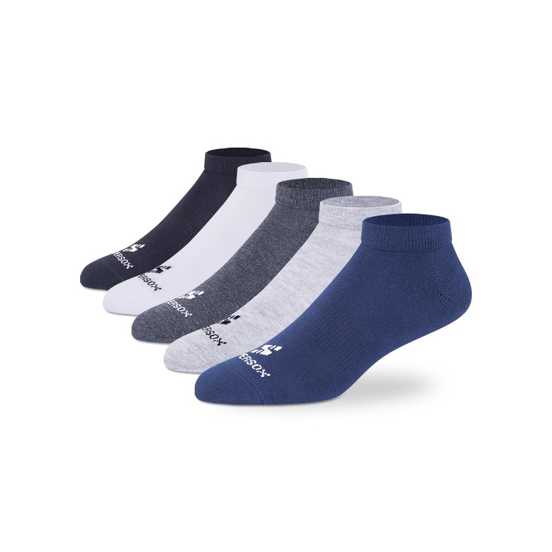 Supersox Men Pack Of 5 Cotton Ankle-Length Socks