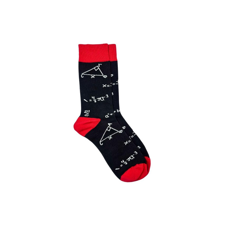 The Tie Hub Men Patterned Crew Socks