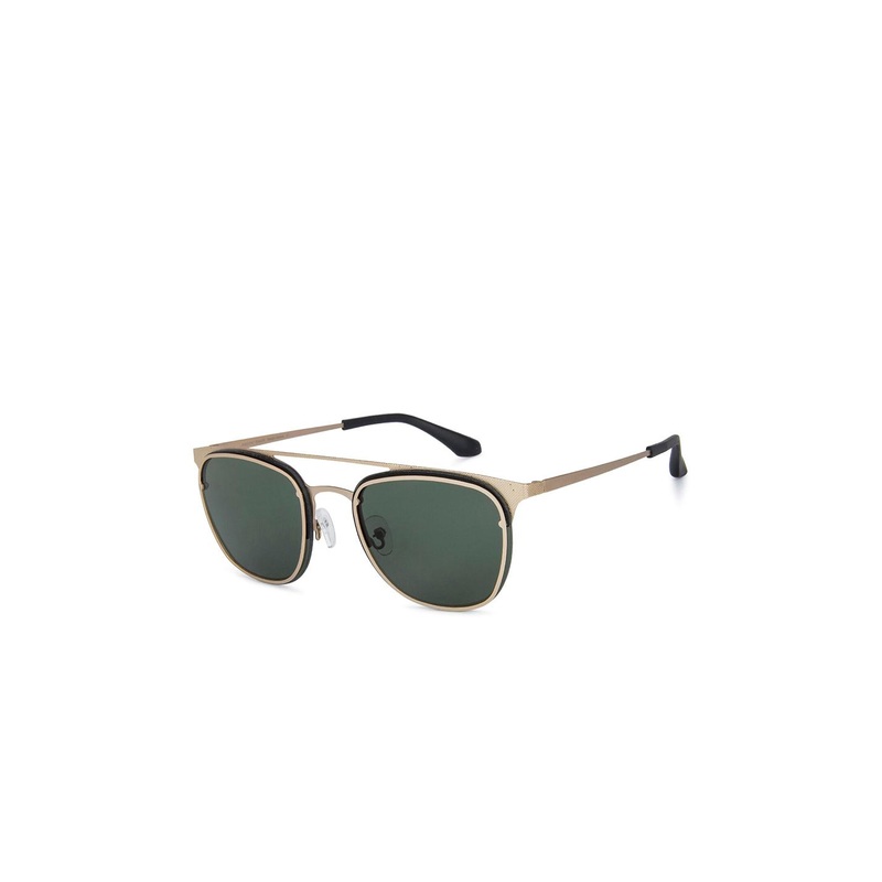 Vincent Chase by Lenskart Unisex Green Lens & Yellow Other Sunglasses with UV Protected Lens