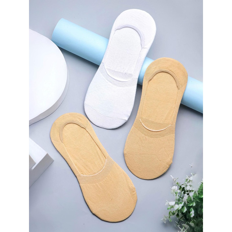 Brauch Pack Of 3 Shoe-Liner Socks