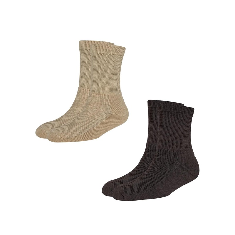Cotstyle Unisex Pack Of 2 Anti-Bacterial Diabetic Above Ankle Socks