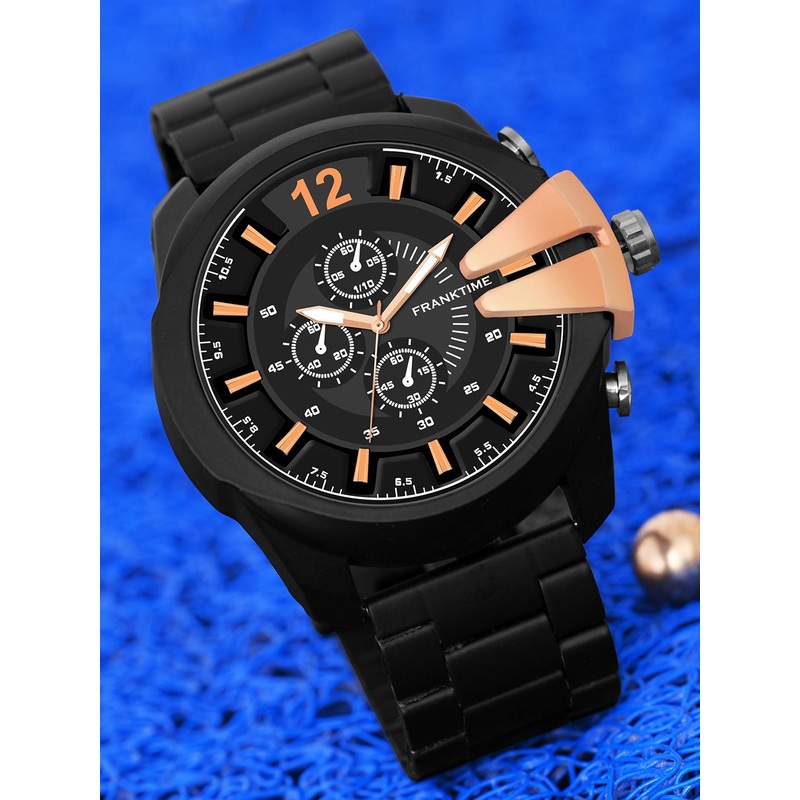 Franktime Men Bracelet Style Straps Analogue Watch FT-0008 R