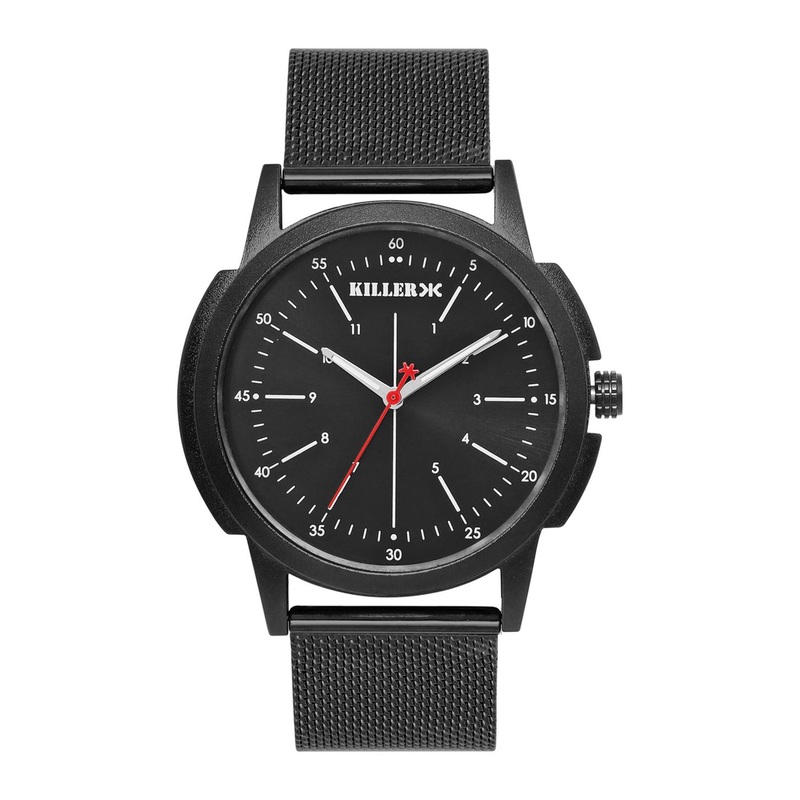 Killer Men Brass Printed Dial & Straps Analogue Watch KL25-4B