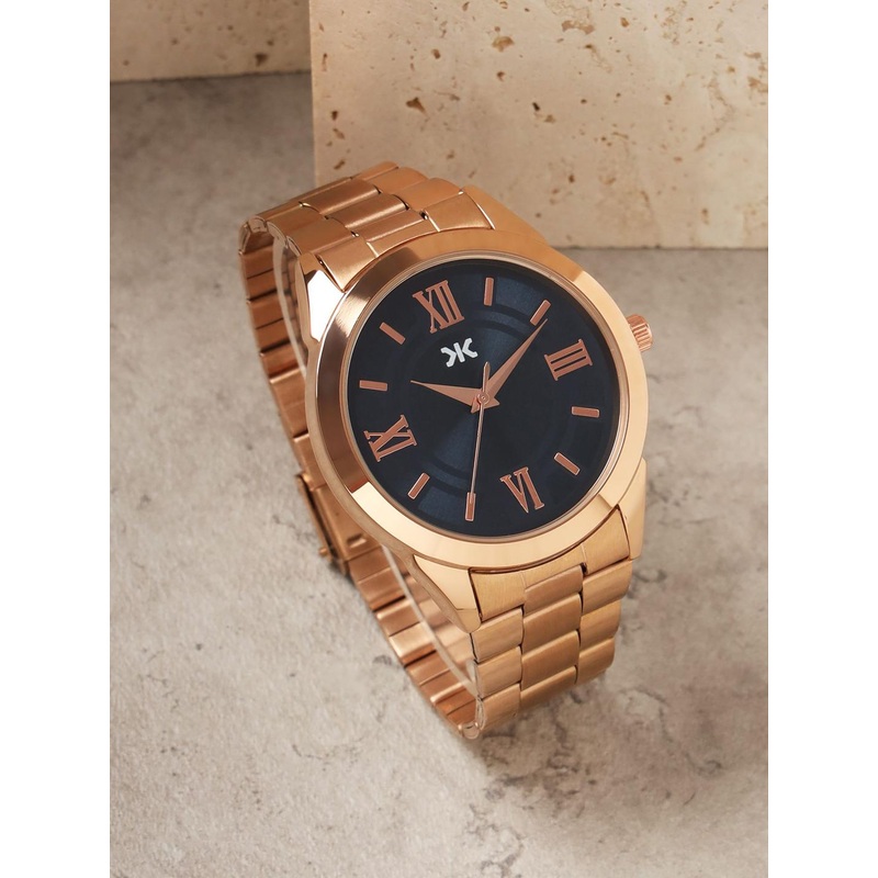 Killer Men Dial & Stainless Steel Bracelet Style Straps Analogue Watch KLMO87B