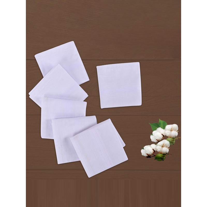 Kuber Industries Men Pack Of 12 Pure Cotton Reusable Handkerchiefs