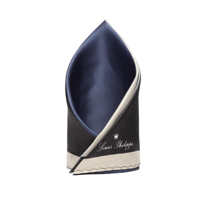 Louis Philippe Men Colorblocked Pocket Square