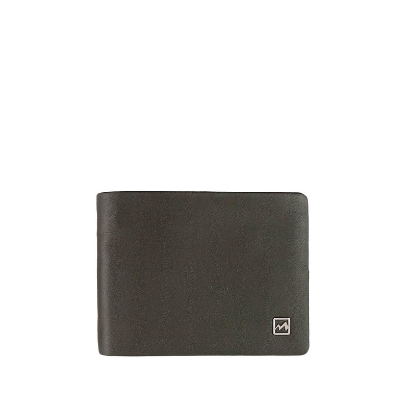 Metro Men Short Leather Two Fold Wallet