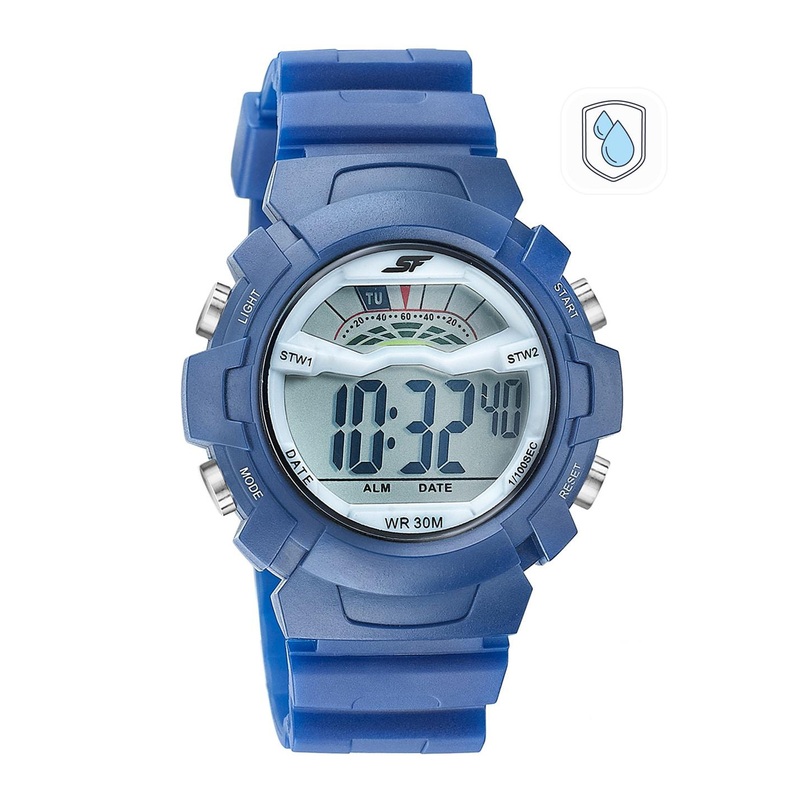 Sonata Men Grey Digital Watch 77109PP03