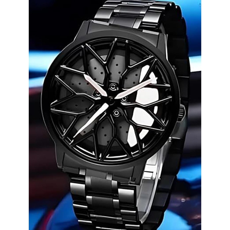 SWADESI STUFF Men Round Dial & Straps Analogue Watch ROTATE 005 WHITE 18