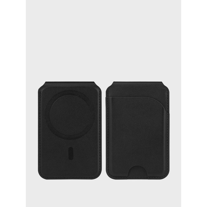 The Wallet Store Men MagSnap Secure Leather Cardholder