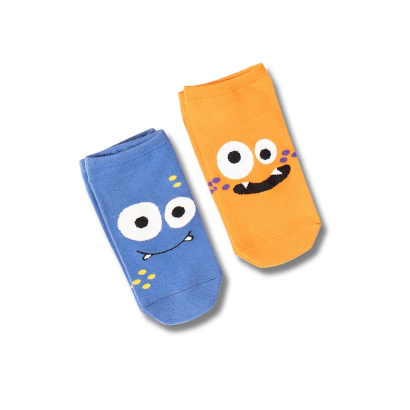 Thela Gaadi Set of 2 Unisex Low Cut Ankle-Length Socks