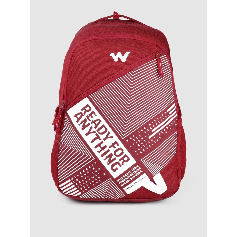 Wildcraft Unisex Brand Logo Print & Textured Blaze 30 Backpack