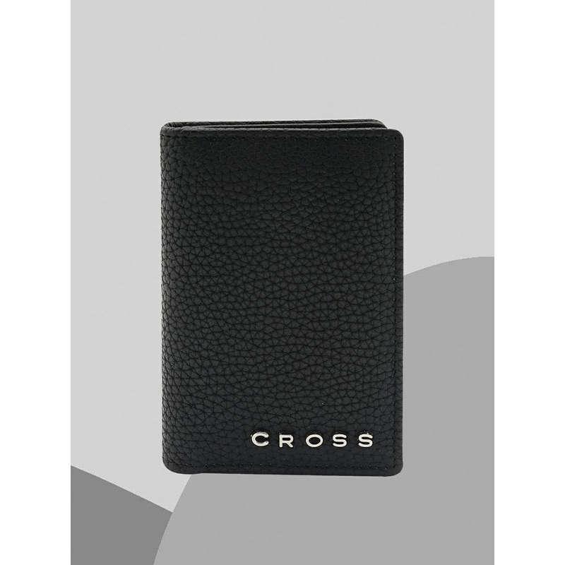 Cross Men Abstract Textured Leather Two Fold Wallet