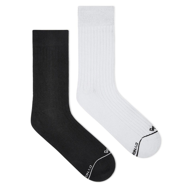 Dynamocks Pack Of 2 Calf-Length Socks