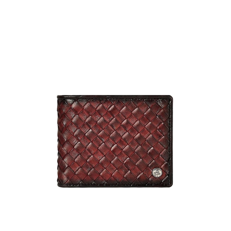 Eske Men Adam Textured Leather Two Fold Wallet