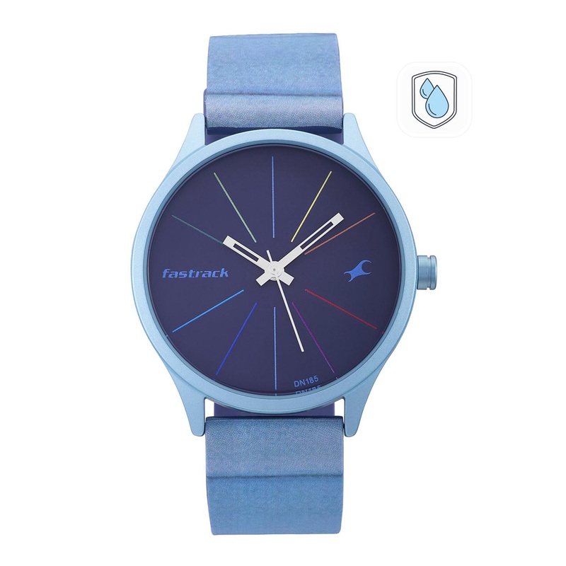 Fastrack Blue Aluminium Dial & Blue Straps Analogue Watch 68031AP04