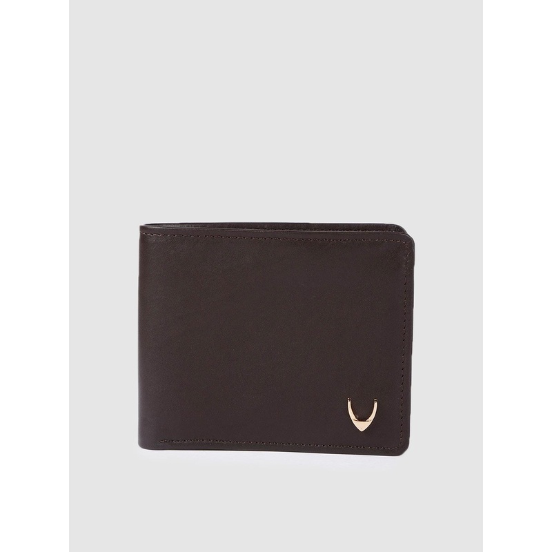 Hidesign Men Brown Solid Leather Two Fold Wallet