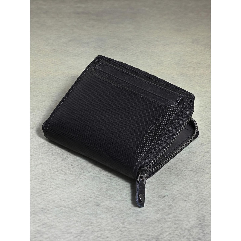 Louis Stitch Handcrafted Spanish Leather Zip Lock Wallet for Men