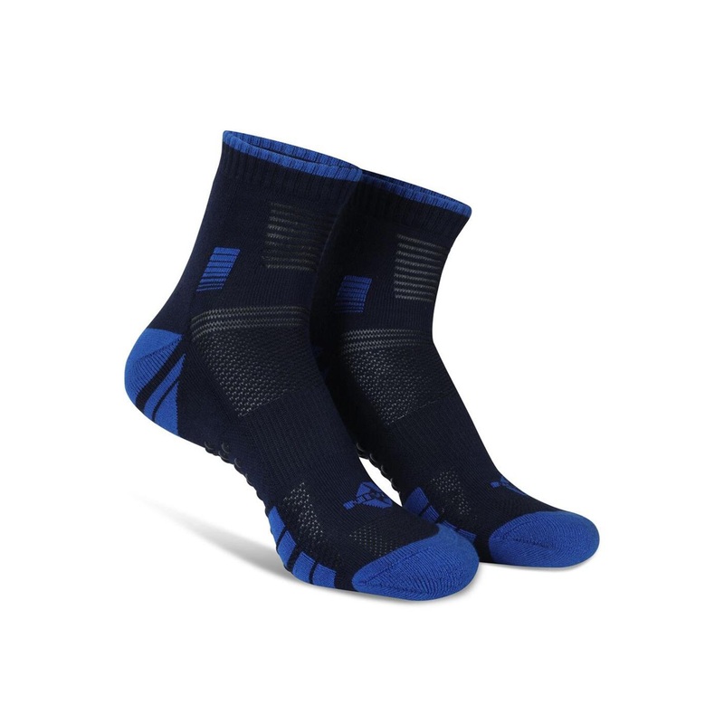 NIVIA Unisex Patterned Anti Microbial Bamboo Performance Badminton Socks