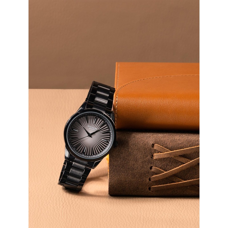 Sonata Men Poze Dial & Straps Analogue Quartz Watch SP70055KM01