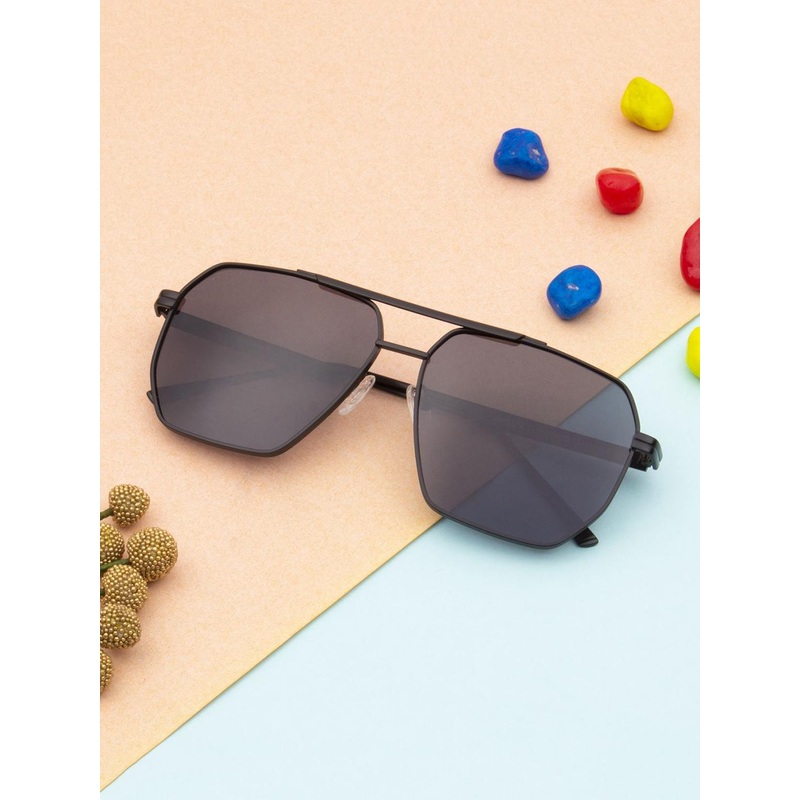 Ted Smith Unisex Square Sunglasses with Polarised Lens RAVE_C3
