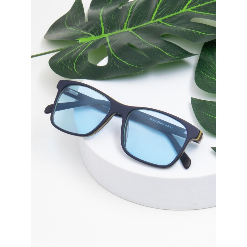 Ted Smith Unisex Wayfarer Sunglasses with Polarised Lens MCRAY_C3