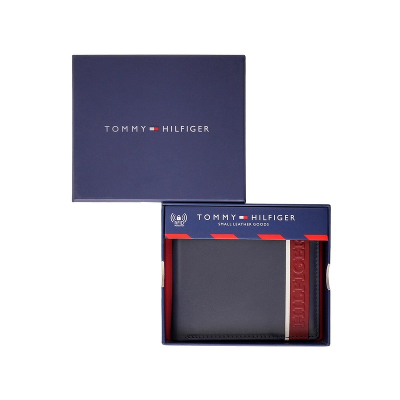 Tommy Hilfiger Men Leather Two Fold Wallet