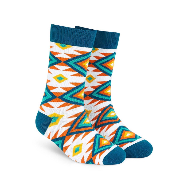 Dynamocks Unisex Patterned Anti-Microbial Calf Length Socks