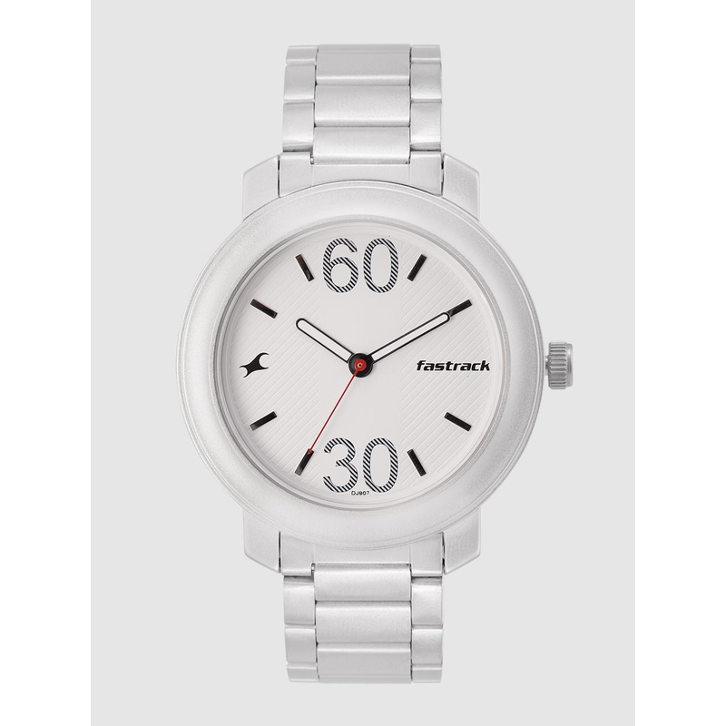 Fastrack Bare Basics Men White Analogue watch 3222SM01