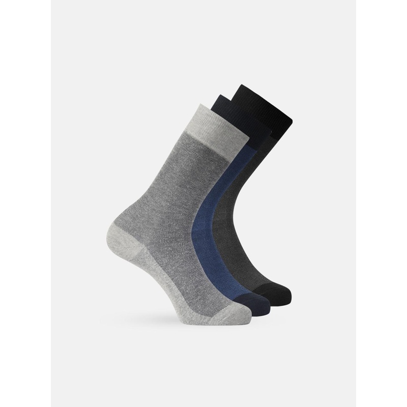 Mast & Harbour Men Pack of 3 Calf-Length Socks
