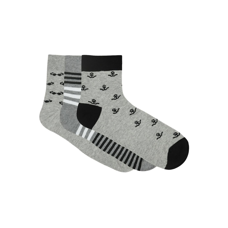 Mast & Harbour Men Pack of 3 Patterned Socks