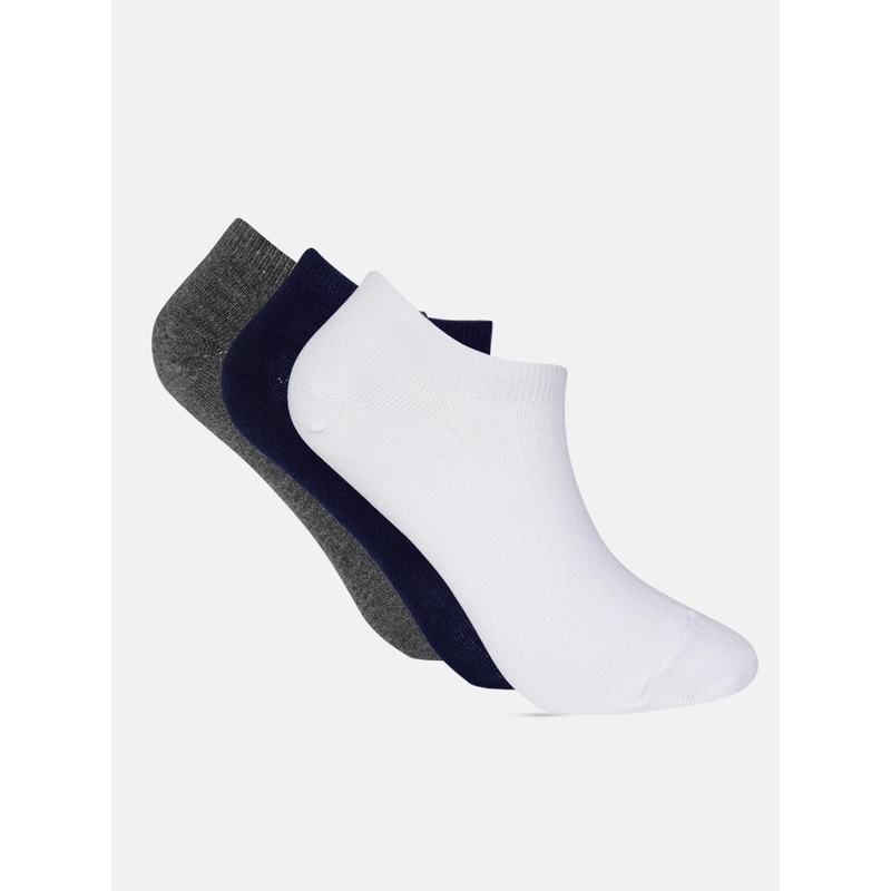 Mast & Harbour Men Pack of 3 Solid Ankle-Length Socks