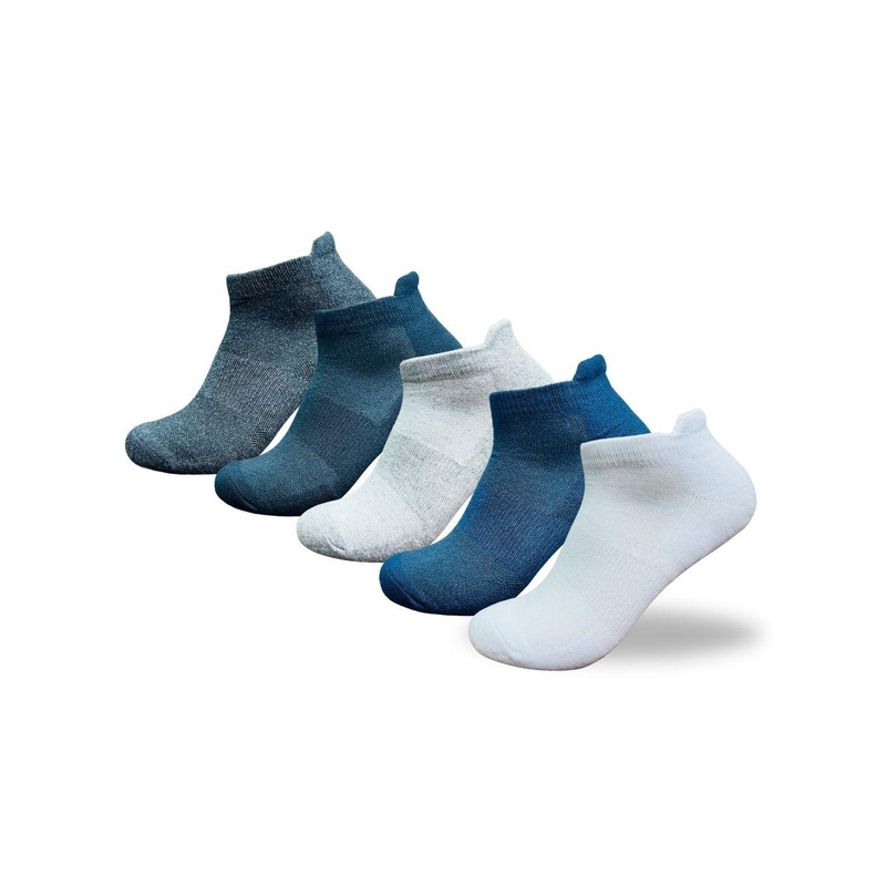 Mast & Harbour Men Pack of 5 Assorted Ankle Length Socks