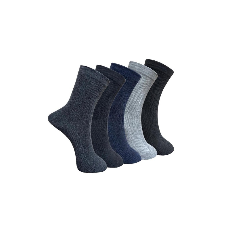 Mast & Harbour Pack Of 5 Above Ankle-Length Socks